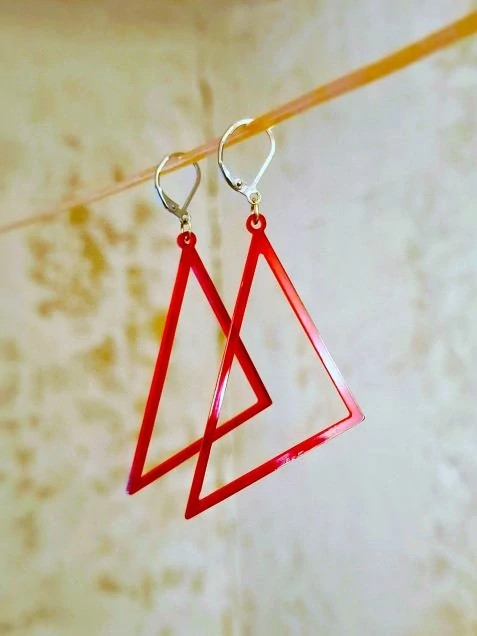 Náušnice Trojúhelník light