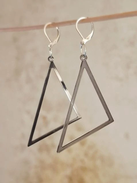 Náušnice Trojúhelník light