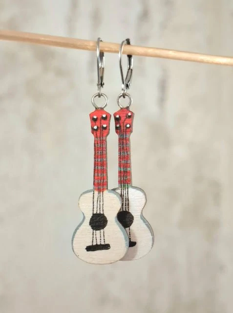 Náušnice ukulele