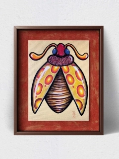 Brouk č.2 do sbírky brouků  - originál