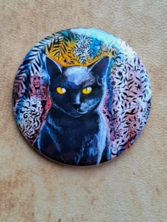 Placka Černá kočka