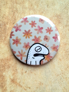 Placka originál Žába v květinkách