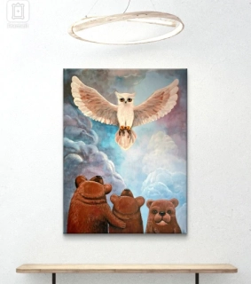 Vaše víra není víra má, originál obrazu