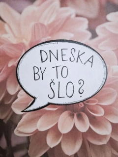 Velký magnet s textem