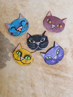 Magnet malý, kočka