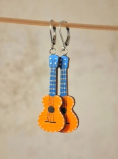 Náušnice ukulele