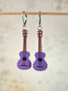 Náušnice ukulele